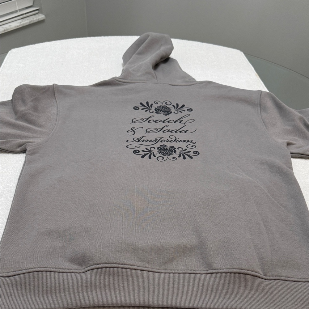 Scotch & Soda Gray Hoodie - Picture 7 of 13